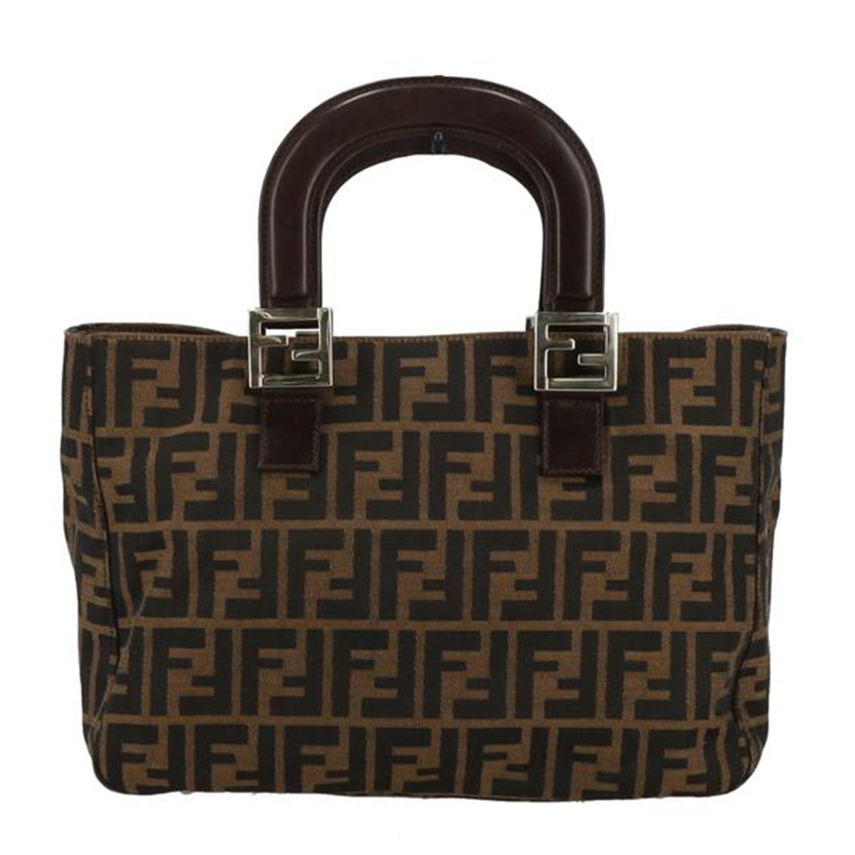 FENDI フェンディ/ズッカ柄ハンドバッグ/キャンバス×レザー/26329//ABランク/85