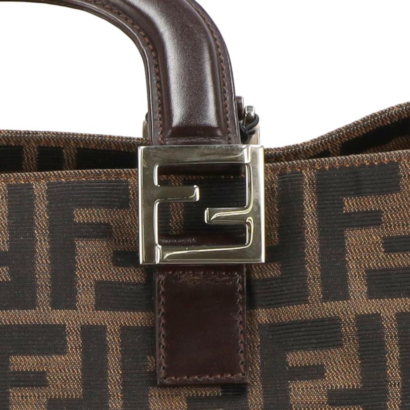 FENDI フェンディ/ズッカ柄ハンドバッグ/キャンバス×レザー/26329//ABランク/85