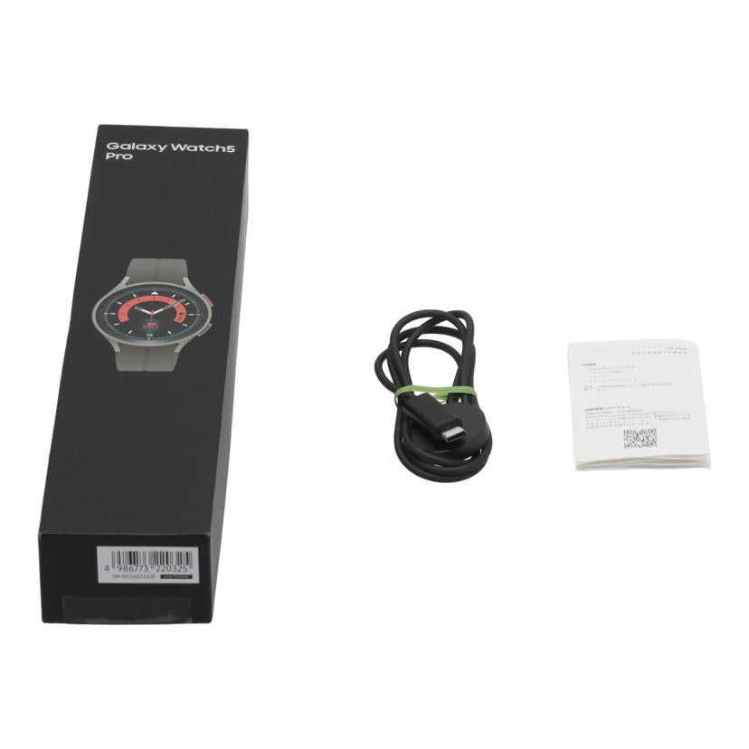 SAMSUNG　 サムスン　/スマートウォッチ／Galaxy　Watch5　Pro/SM-R920NZTAXJP//RFAW21FC7AE/Bランク/71
