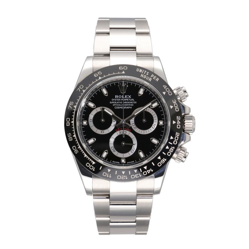 ROLEX ロレックス/コスモグラフ・デイトナ／黒文字盤／ランダム/116500LN//81K*****/Aランク/75