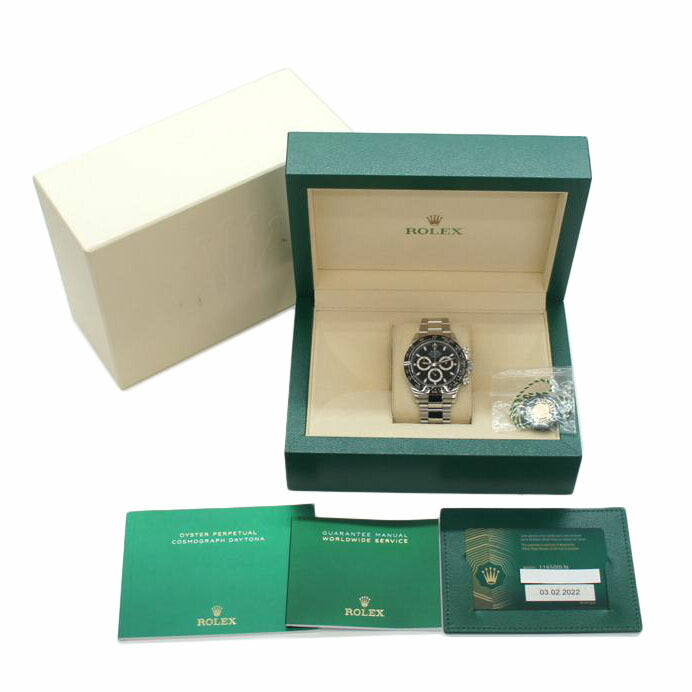 ROLEX ロレックス/コスモグラフ・デイトナ／黒文字盤／ランダム/116500LN//81K*****/Aランク/75