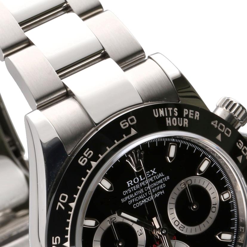 ROLEX ロレックス/コスモグラフ・デイトナ／黒文字盤／ランダム/116500LN//81K*****/Aランク/75