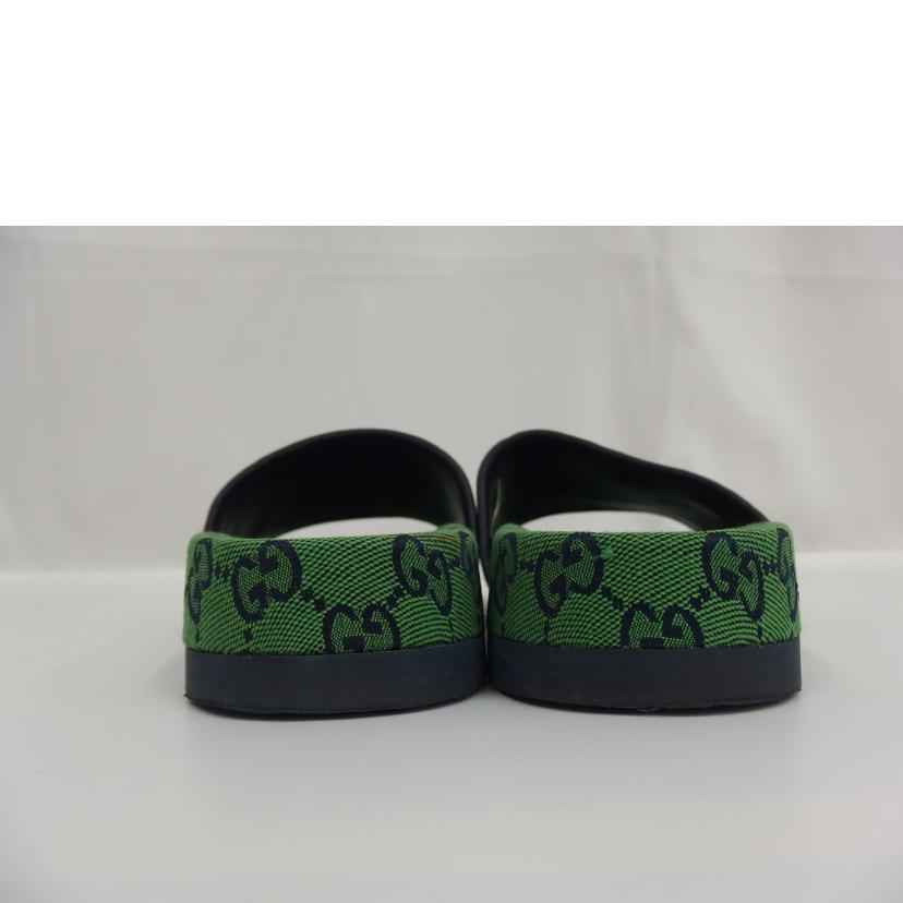 GUCCI グッチ/GG　キャンパスサンダル／グリーン/663660//ABランク/82