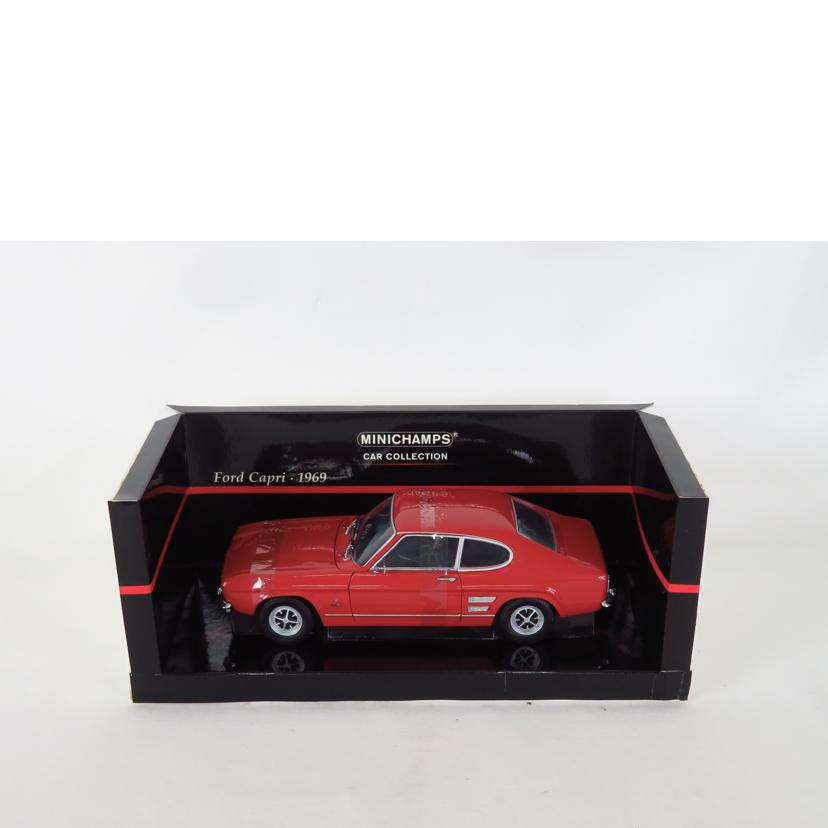 MINI　CHAMPS ミニチャンプス/1／18　Ford　Capri・1969/ﾐﾆﾁｬﾝﾌﾟｽCARｺﾚｸｼｮﾝ//Aランク/81