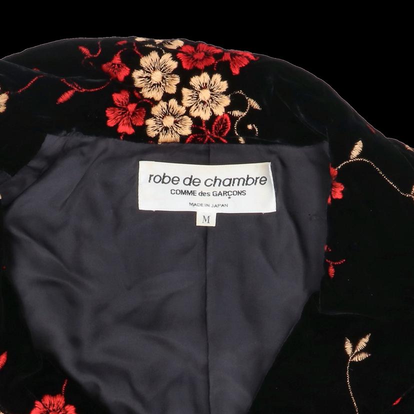 COMMEdesGARCONS/アーカイブ／robedechambreセットアップ／花柄刺繍//ABランク/82