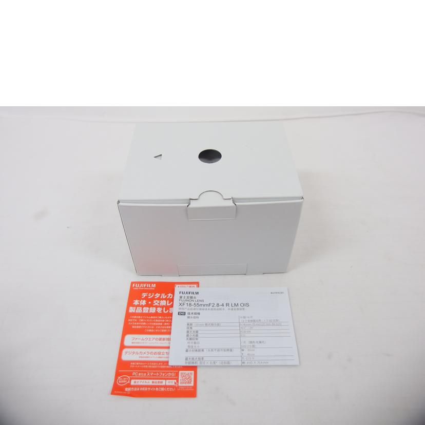 FUJIFILM フジフイルム/交換レンズ／XF18－55mm　F2．8－4　R　LM　OIS/18-55/2.8-4/R LM//2CC05603/ABランク/04