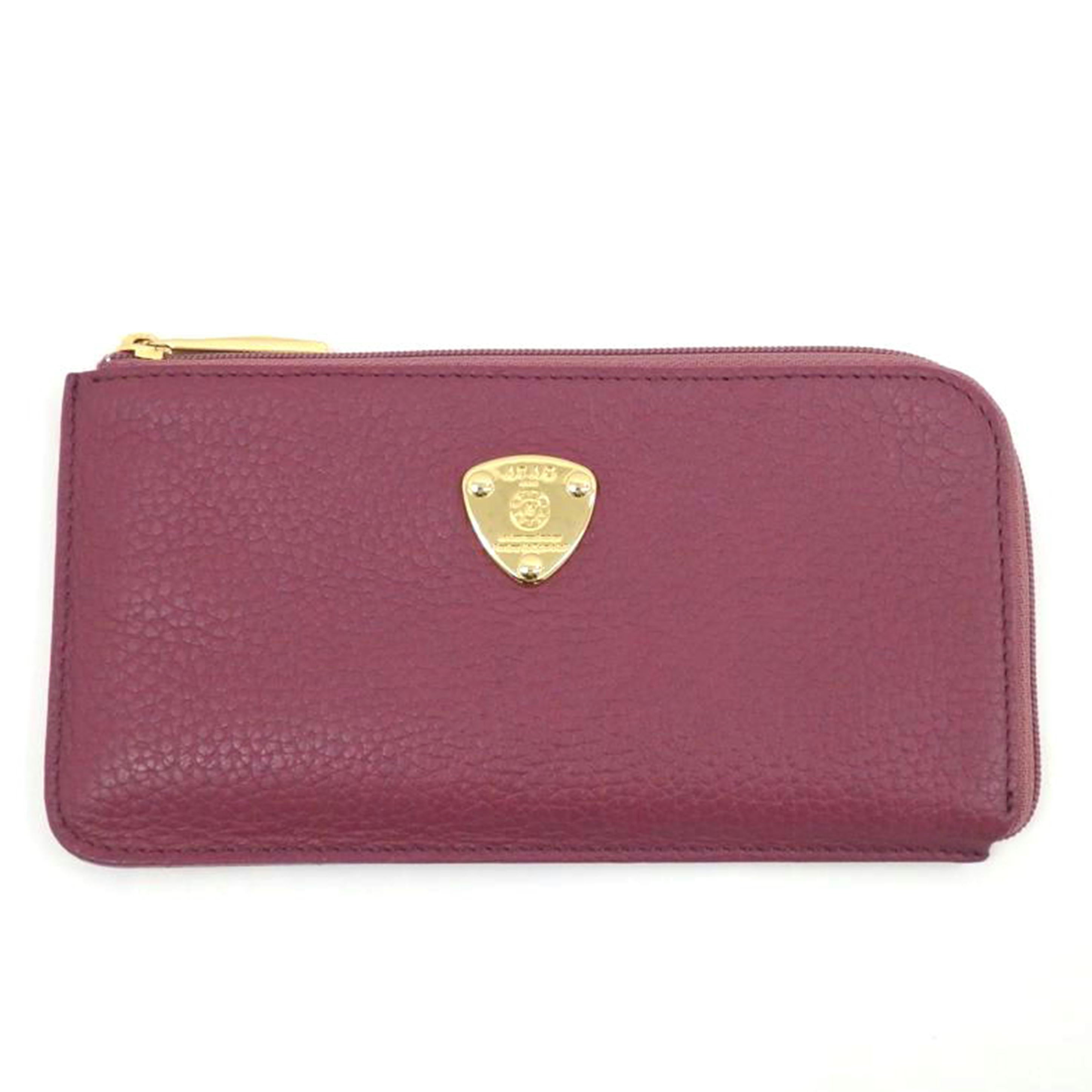 ATAO アタオ/スリモケリーL字ファスナー長財布　プラム//ABランク/77