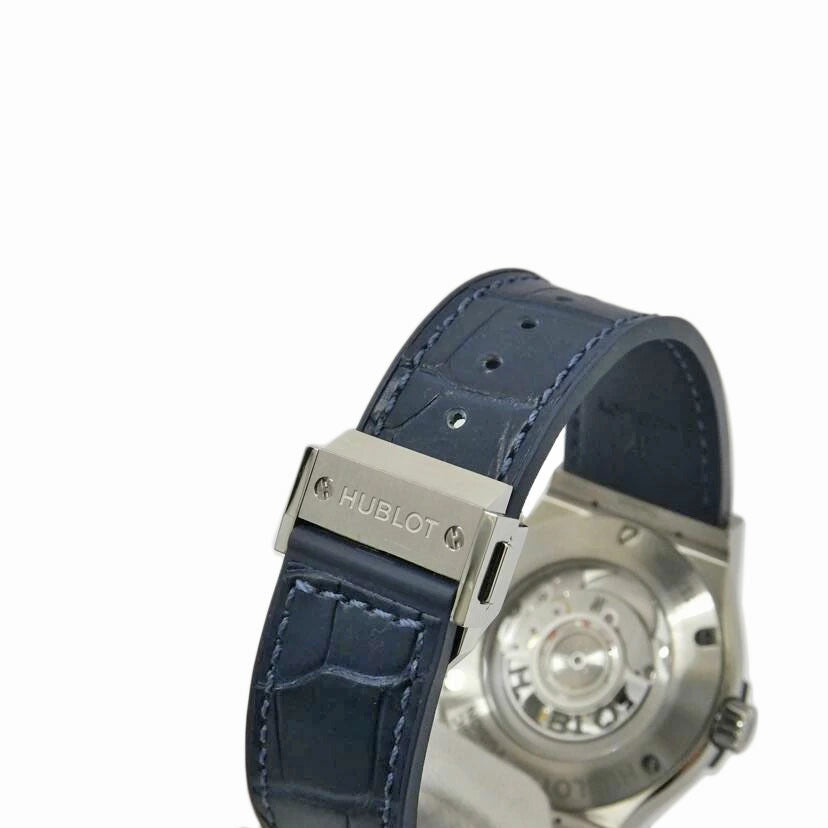 HUBLOT ウブロ/クラシックフュージョン／チタニウムブルー／メンズ自動巻き/542.NX.7170.LR//157****/Aランク/88