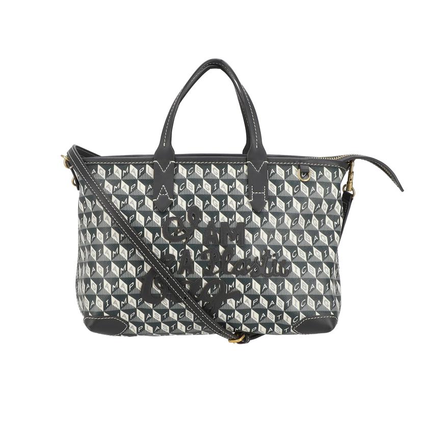 ANYA HINDMARCH アニヤハインドマーチ/AM A プラスティックバッグXS Motif Tote/162852//Aランク/91