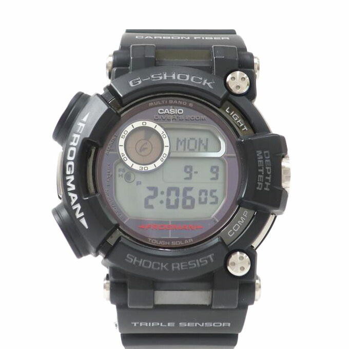 CASIO カシオ/G－SHOCK　マスターオブGフロッグマン　ソーラー電波時計/GWF-D1000-1JF//201*****/ABランク/65