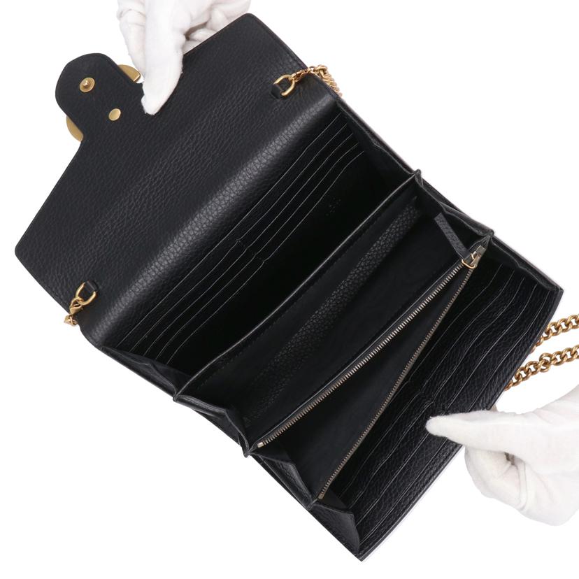 GUCCI グッチ/GGマーモントチェーンショルダー/401232//534***/Aランク/91