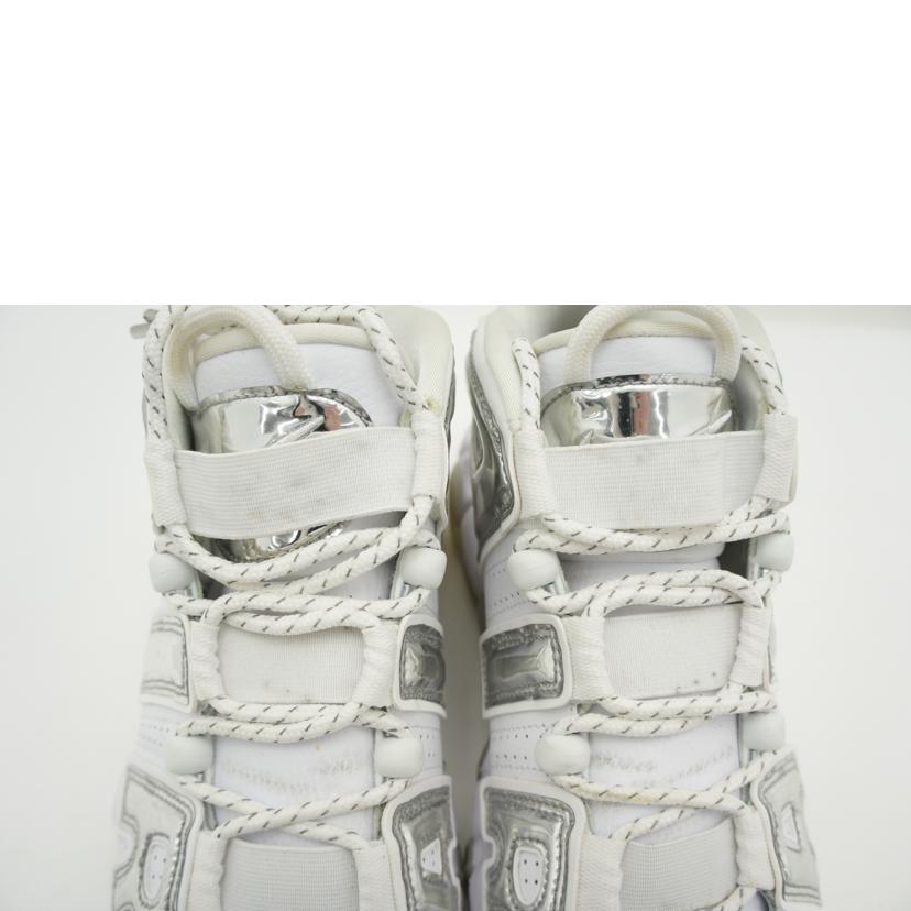 NIKE ナイキ/AIR MORE UPTEMPO 白×銀/917593 100//ABランク/42