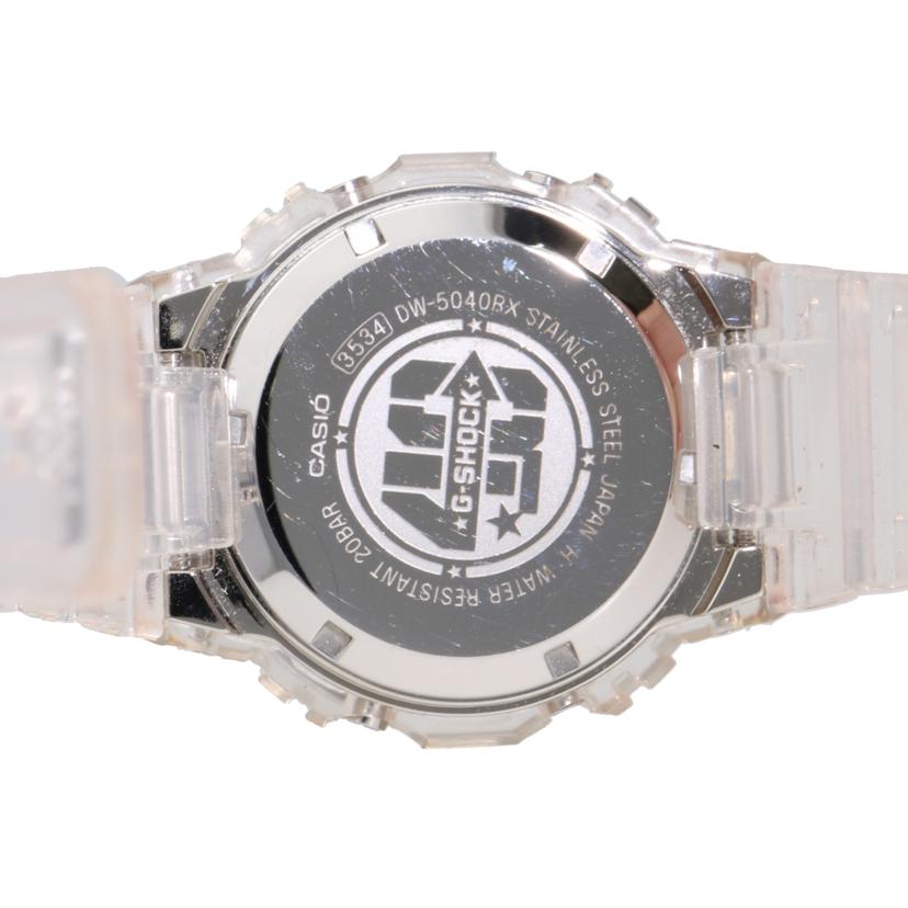CASIO カシオ/G－SHOCK　40th記念モデルClear　Remix／クオーツ/DW-5040RX//ABランク/37