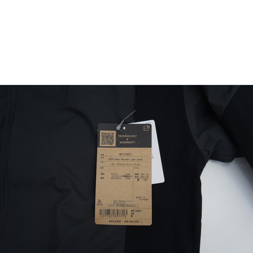 THE　NORTH　FACE ノースフェイス/2000　レトロマウンテンライトジャケット　グレー/NP12651//ABランク/42