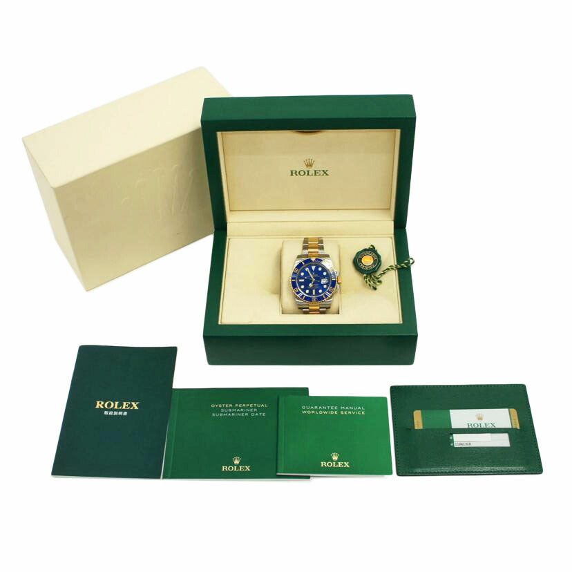 ROLEX ロレックス/サブマリーナ　デイト／ブルー／ランダム番/116613LB//318*****/Aランク/75