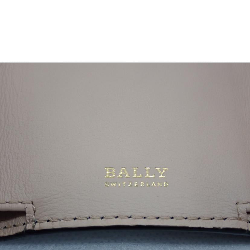 BALLY BALLY/レザーレイアコンパクトウォレット//Bランク/62