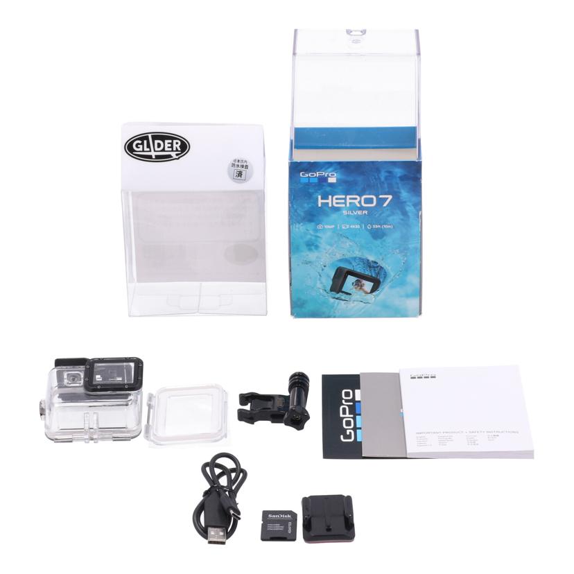 GoPro ゴープロ　/アクションカメラ／HERO7　SILVER/CHDHC-601-FW//C3301324527699/Bランク/69