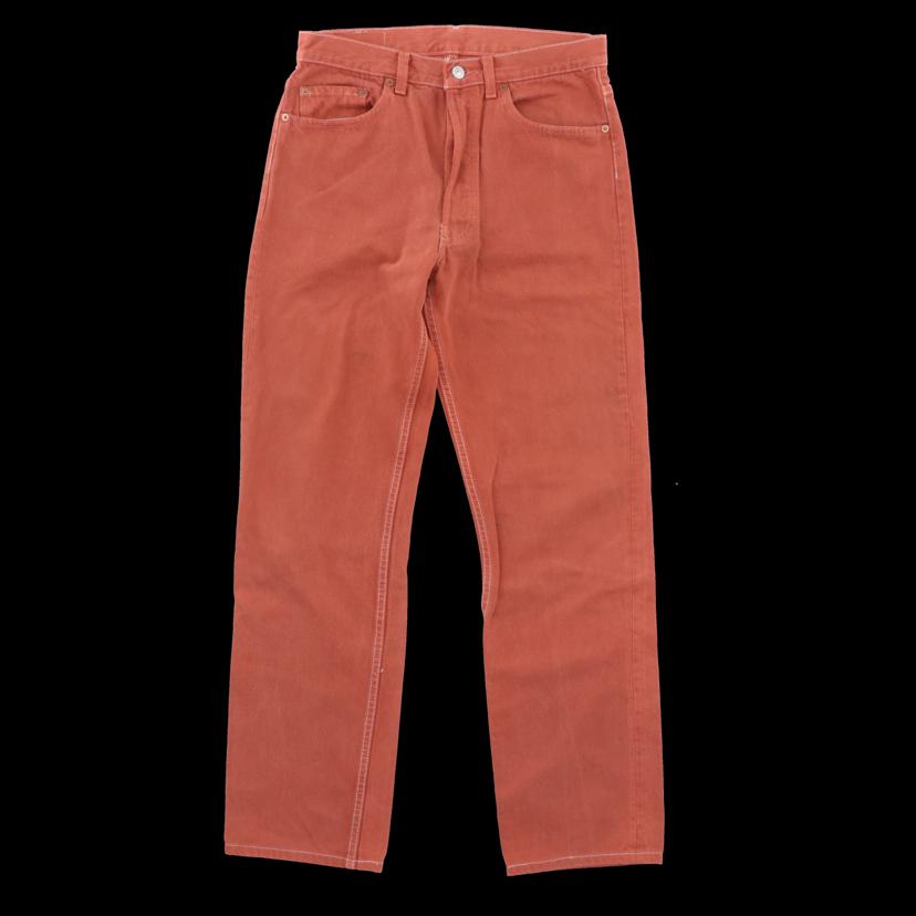 Levis リーバイス/90’s/501/USA製ヴィンテージ/裏ボタン555/ブラウン//ABランク/82
