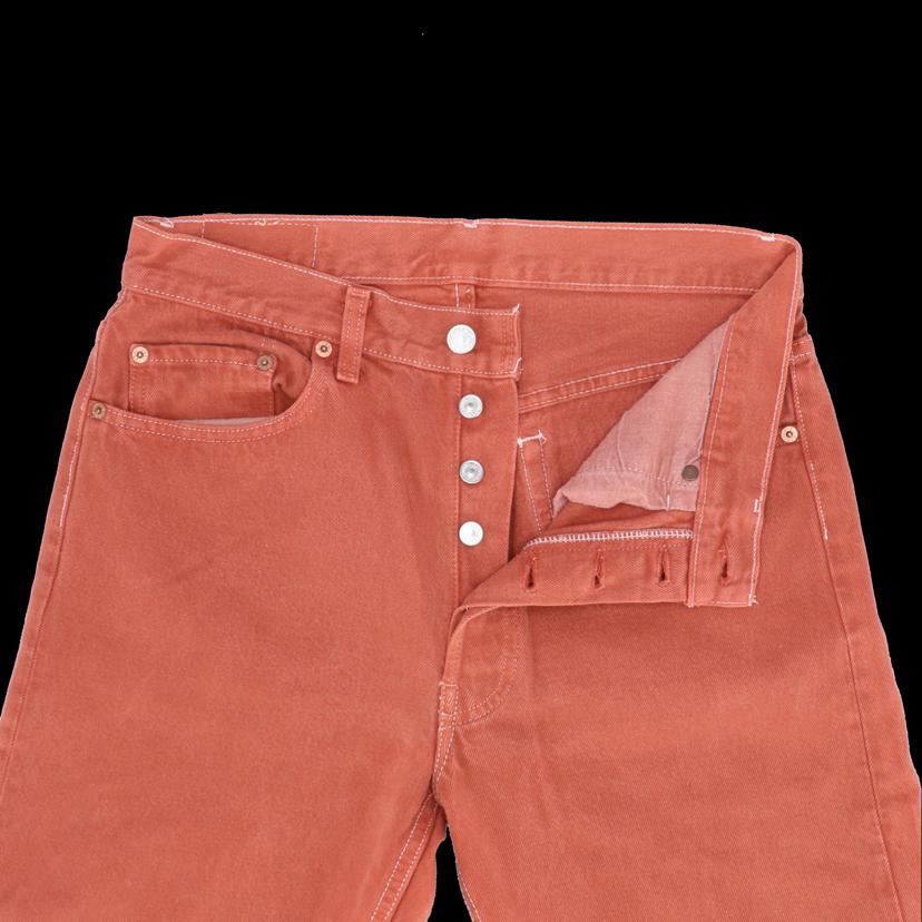 Levis リーバイス/90’s/501/USA製ヴィンテージ/裏ボタン555/ブラウン//ABランク/82