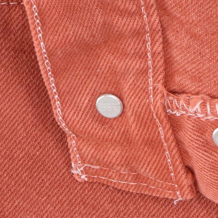 Levis リーバイス/90’s/501/USA製ヴィンテージ/裏ボタン555/ブラウン//ABランク/82
