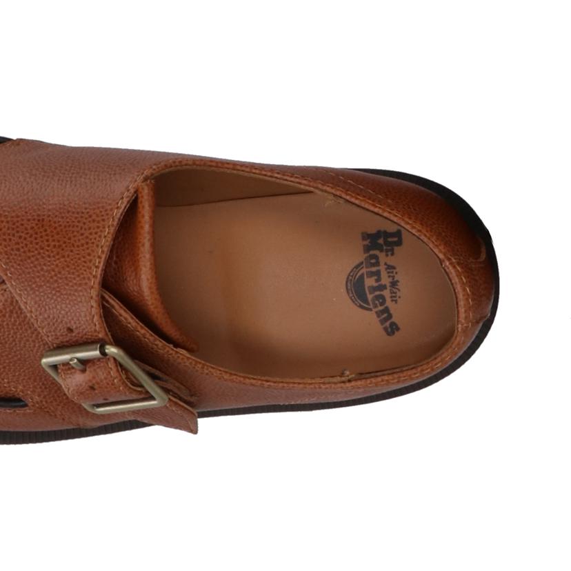 Dr，Martens ドクターマーチン/ラムシー キルト モンク ストラップシューズ ブラウン//Aランク/24