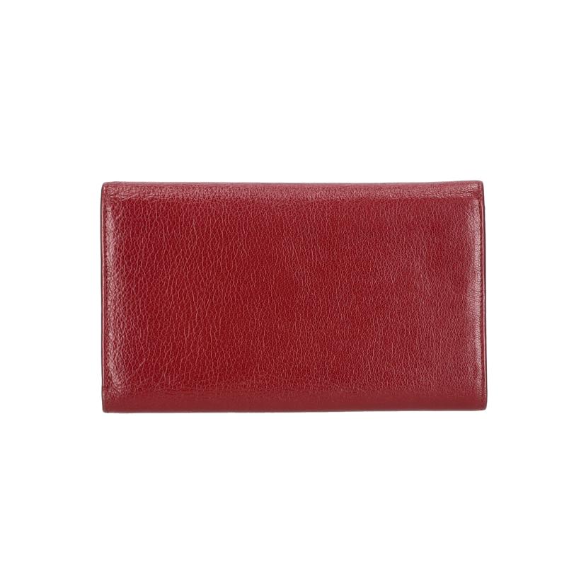 CHANEL シャネル/ゴートスキン・三つ折り長財布//116*****/Aランク/78