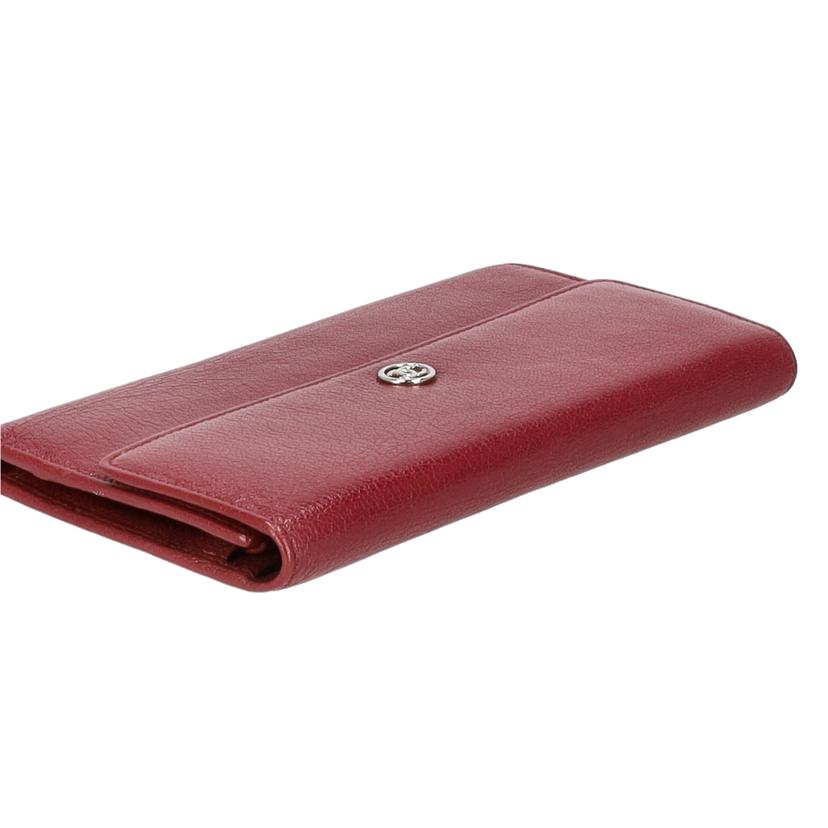 CHANEL シャネル/ゴートスキン・三つ折り長財布//116*****/Aランク/78