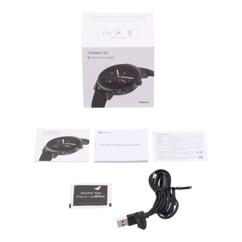 Mobvoi　 Mobvoi /スマートウォッチ/TicWatch E3//AC01X3A090264/Bランク/81
