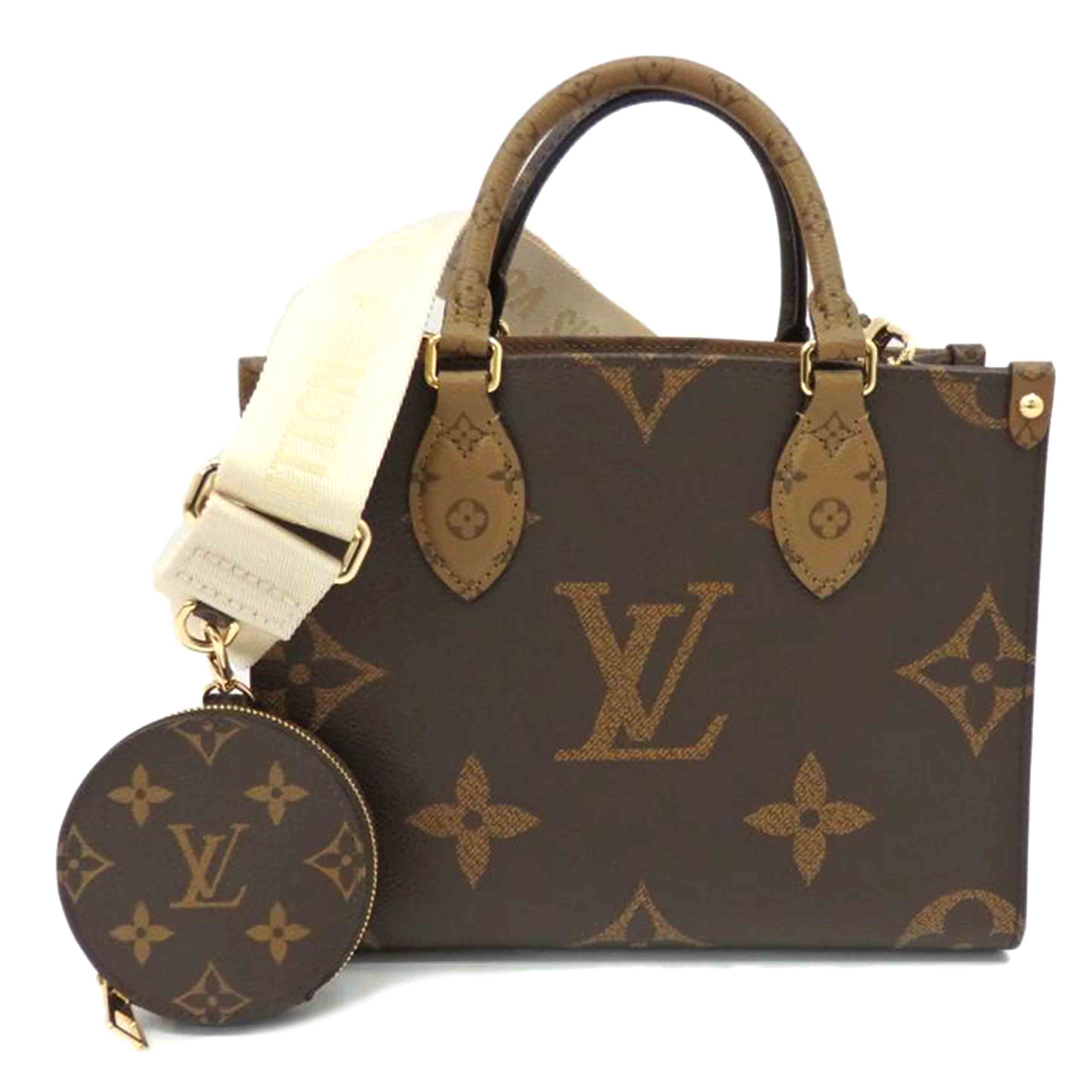LOUIS VUITTON ルイ・ヴィトン/オンザゴーPM／モノグラム・リバース/M46373//RFI****/Aランク/77