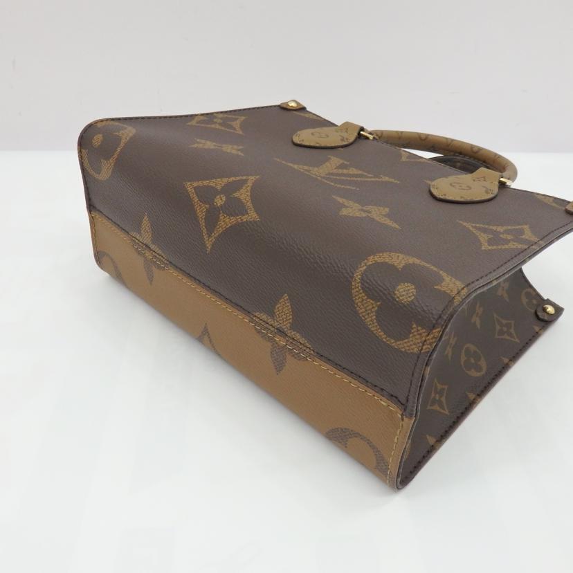 LOUIS VUITTON ルイ・ヴィトン/オンザゴーPM／モノグラム・リバース/M46373//RFI****/Aランク/77