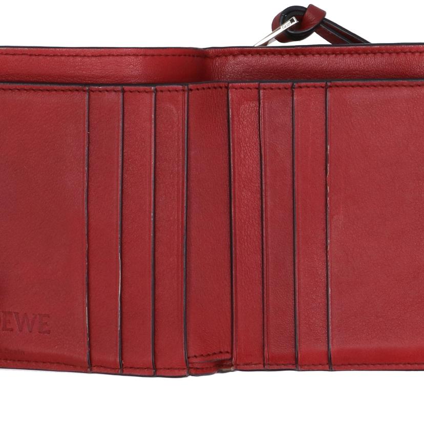 LOEWE ロエベ/コンパクトジップ二つ折り財布//ABランク/75