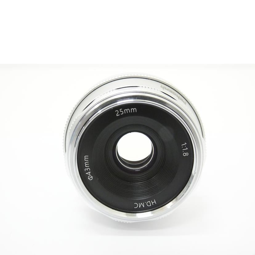 PERGEAR パーギア/25mm単焦点レンズ/25mmF1.8//ABランク/88