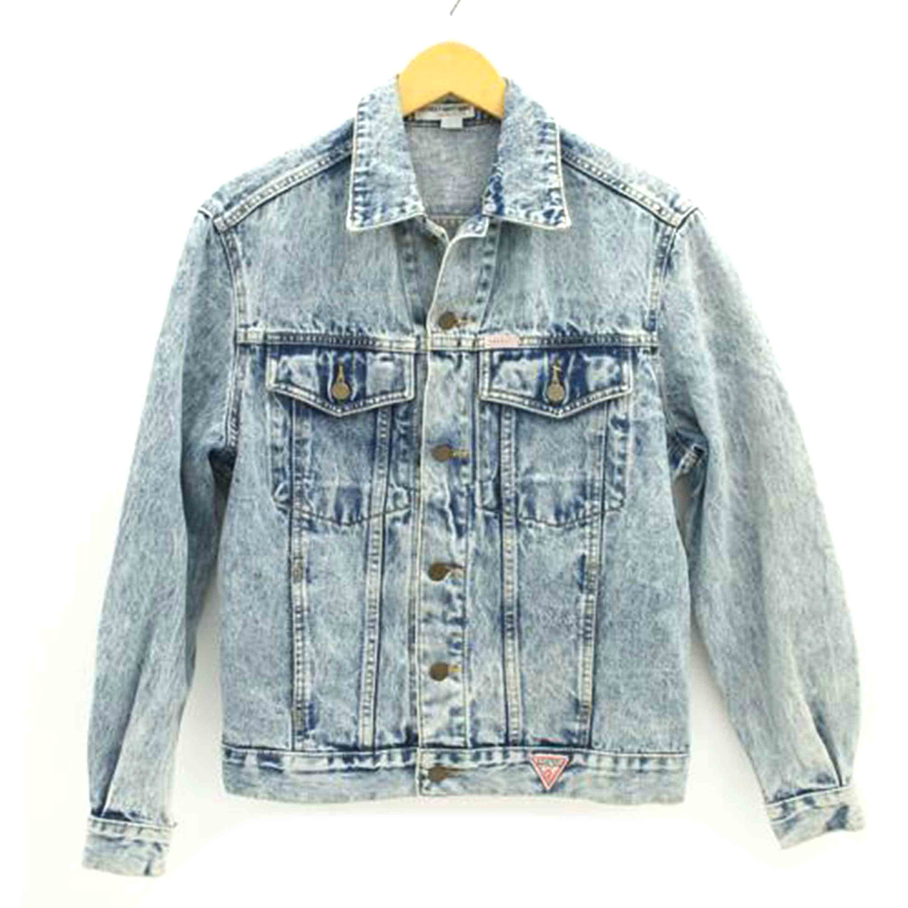 GEORGES　MARCIANO　for　GUESS ジョージズマルシアーノフォーゲス/デニムジャケット／USA製//Bランク/21