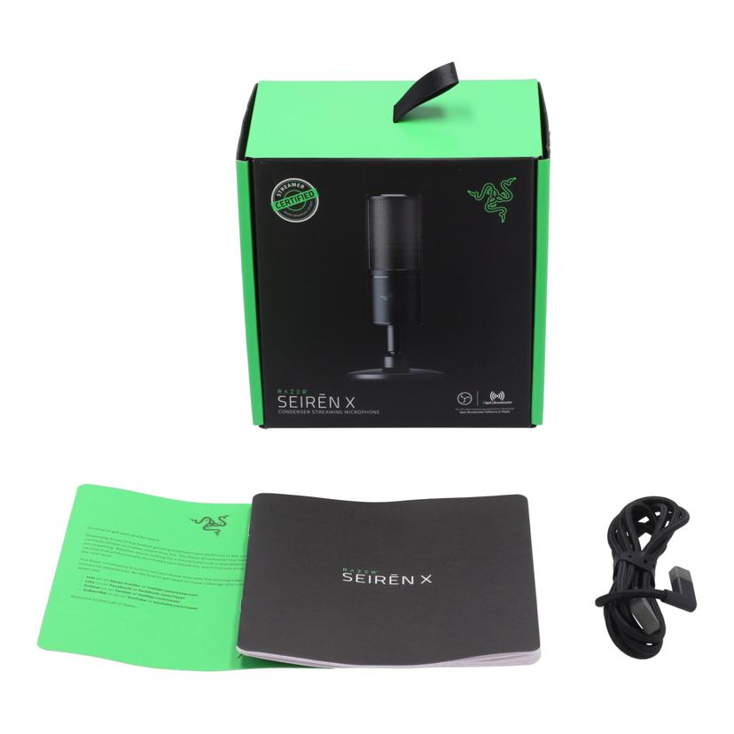 Razer レイザー　/USBコンデンサーマイク／SEIREN　X/RZ19-02290100-R3M1 //UC1830L01200413/Bランク/82