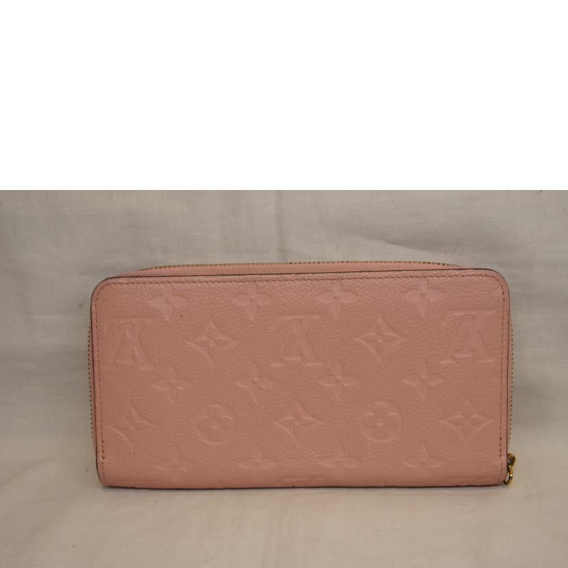 LV ルイヴィトン/ジッピーウォレット／アンプラント／ローズプードル/M64090//SP1***/Aランク/92