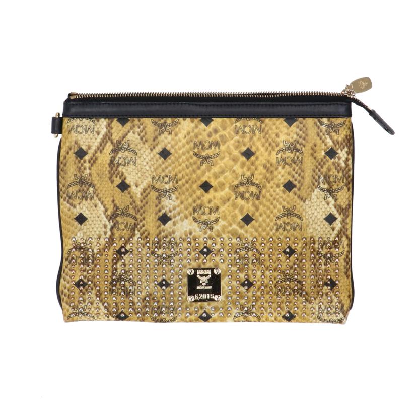 MCM エムシーエム/HAUS　2WAYトートバッグ／ポーチ付き/MWD35VG02YW001//ABランク/91