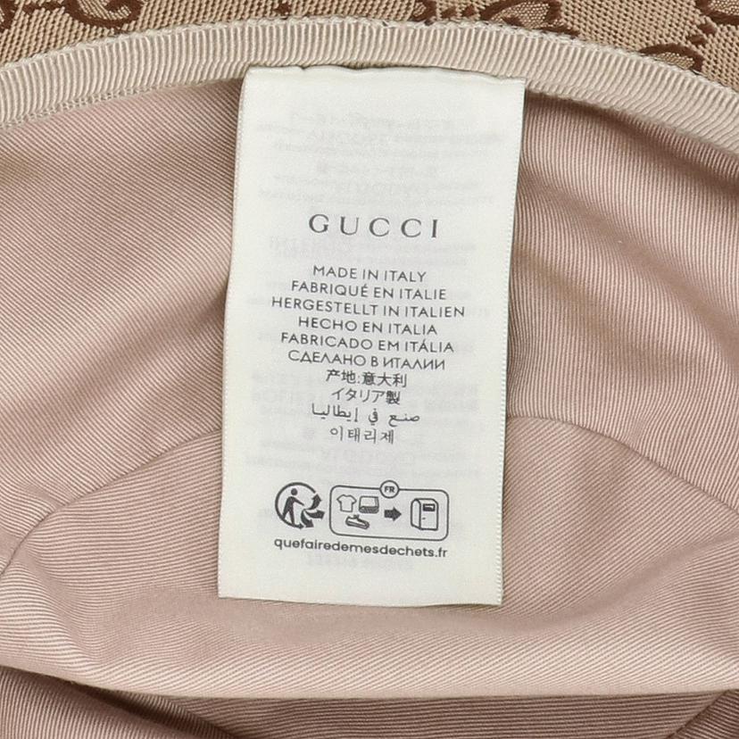 GUCCI グッチ/GGキャンバスバケットハット/735219 4HG62//ｻｲｽﾞ:58(M)/Aランク/91