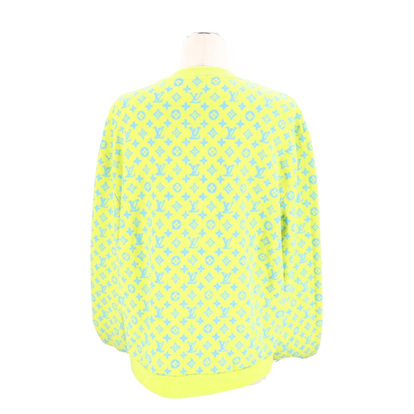 LOUIS VUITTON ルイヴィトン/LOUIS VUITTON　23SS　Print　Sweat　Shirt　ロゴ　蛍光//ABランク/78