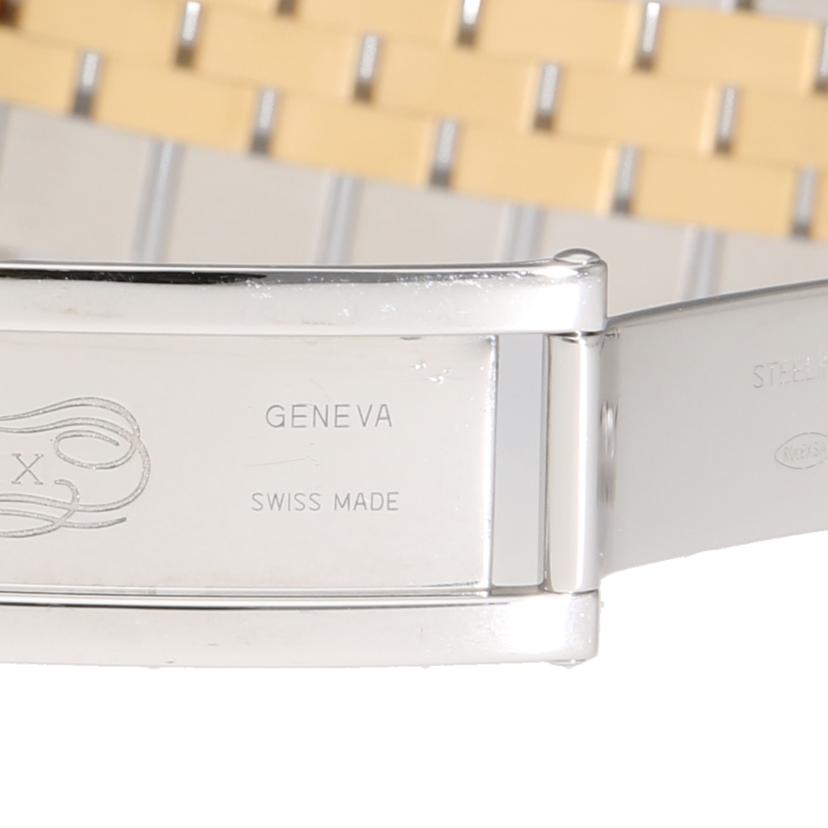 ROLEX ロレックス/デイトジャスト10PダイヤSS×YG／黒文字盤／ランダム番/116243G//39K*****/ABランク/88