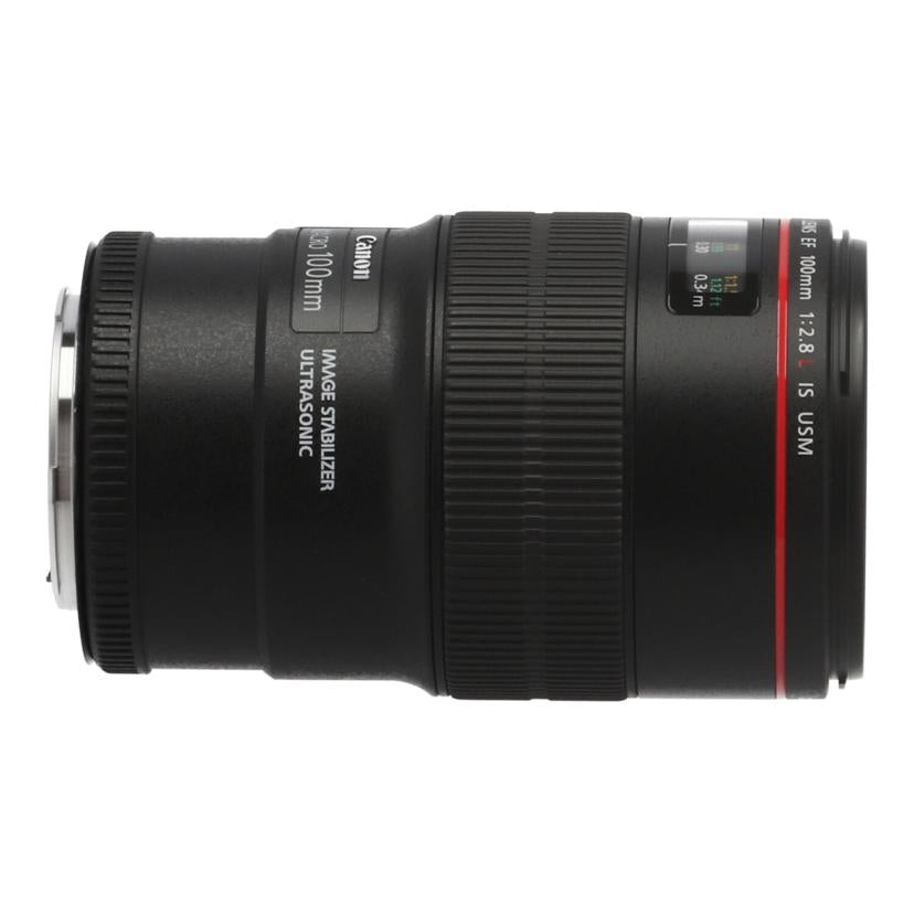 Canon キヤノン　/交換レンズ／100mmLマクロ/EF100mm F2.8L MACRO IS USM//7610001179/Bランク/64