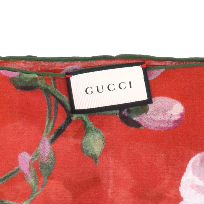 GUCCI グッチ/フラワープリントシルクショール/404038//65×200cm/SAランク/91