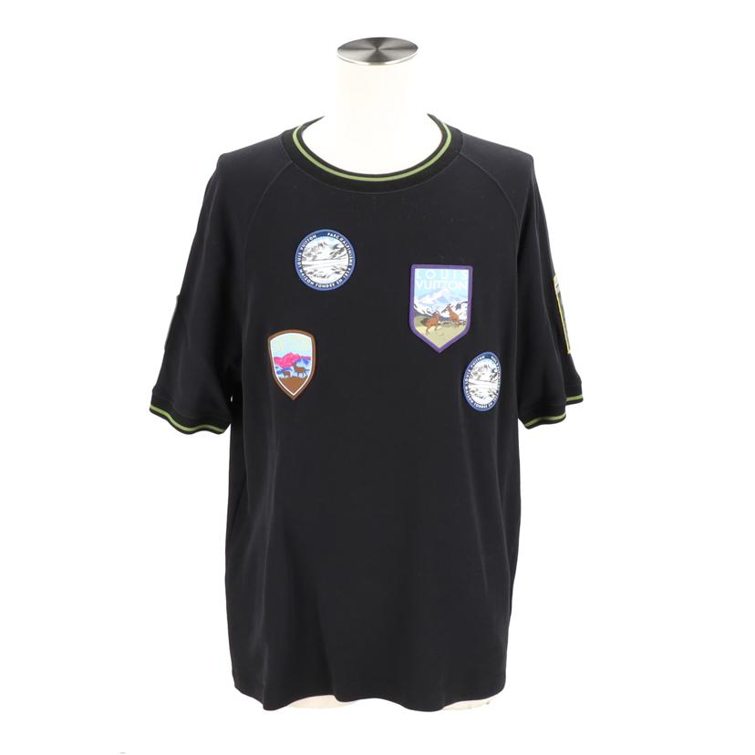 LOUIS VUITTON/LOUIS VUITTON　ナショナル　パーク　パッチ　ワッペン　Tシャツ　BK//ABランク/78