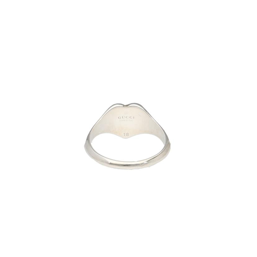 GUCCI グッチ/インターロッキングG／ハートリング／ターコイズ/ｻｲｽﾞ:18//503FI/ABランク/91