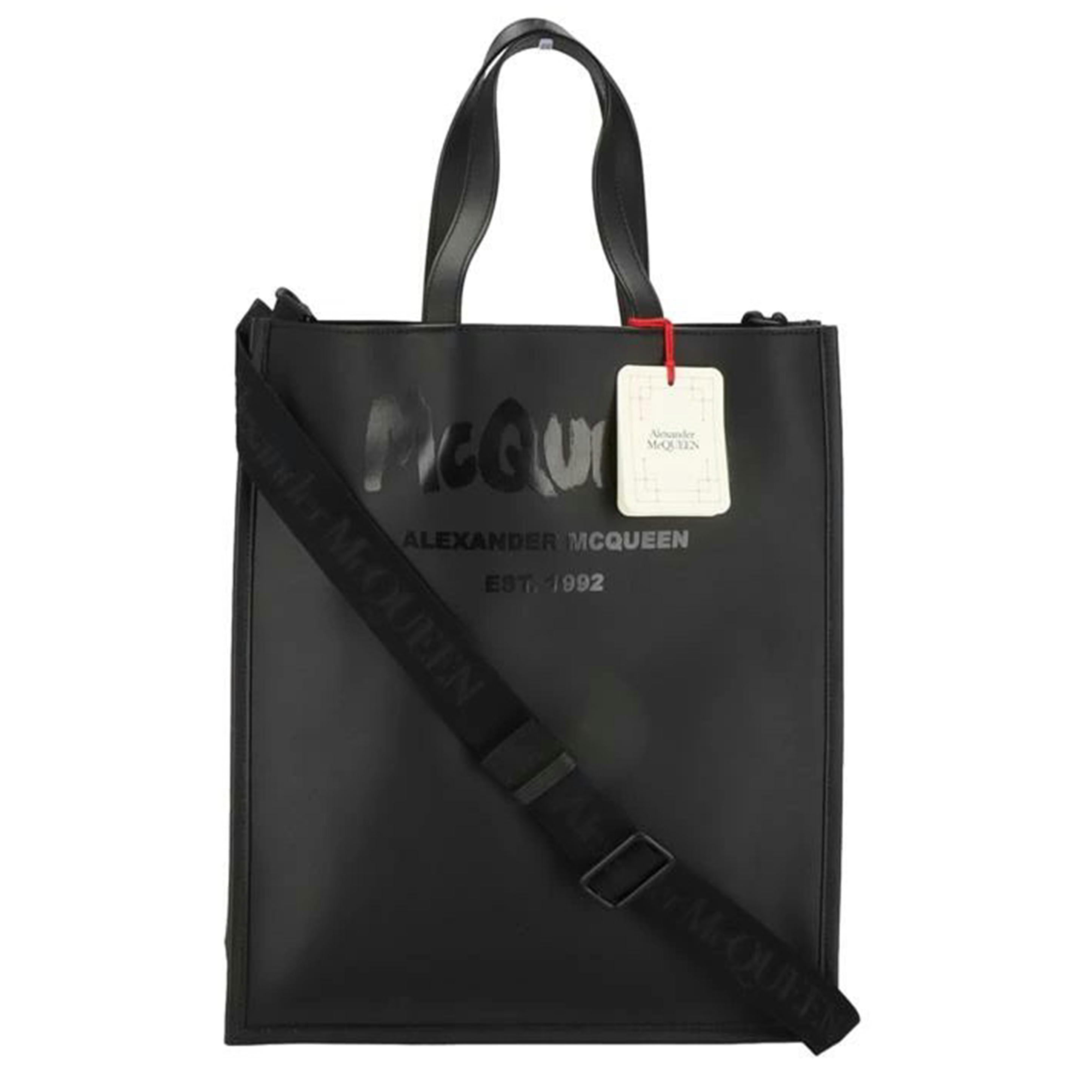 AlexanderMcQUEEN アレクサンダーマックイーン/ロゴ2WAYショルダーバッグ/668591 1AAEY//SAランク/91