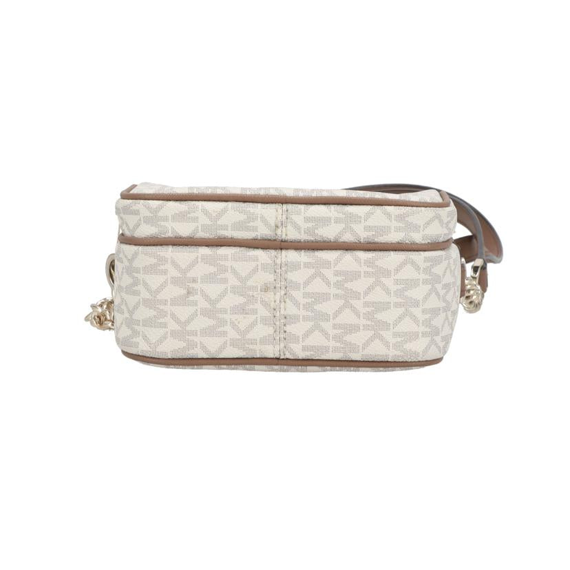 MICHAEL KORS マイケルコース/レザーMK柄ショルダーチェーンクロスボディ 白/35F1GTVC2B//Bランク/42