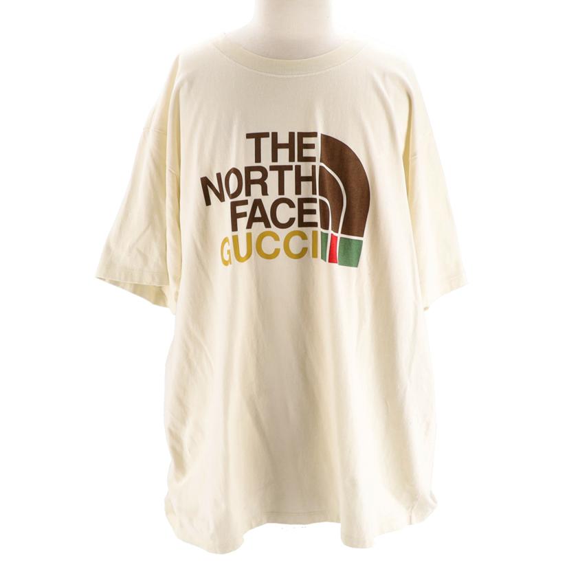 GUCCI×THE　NORTH　FACE グッチ×ノースフェイス/GUCCI×THE　NORTH　FACE　ロゴ　Tシャツ//Bランク/78