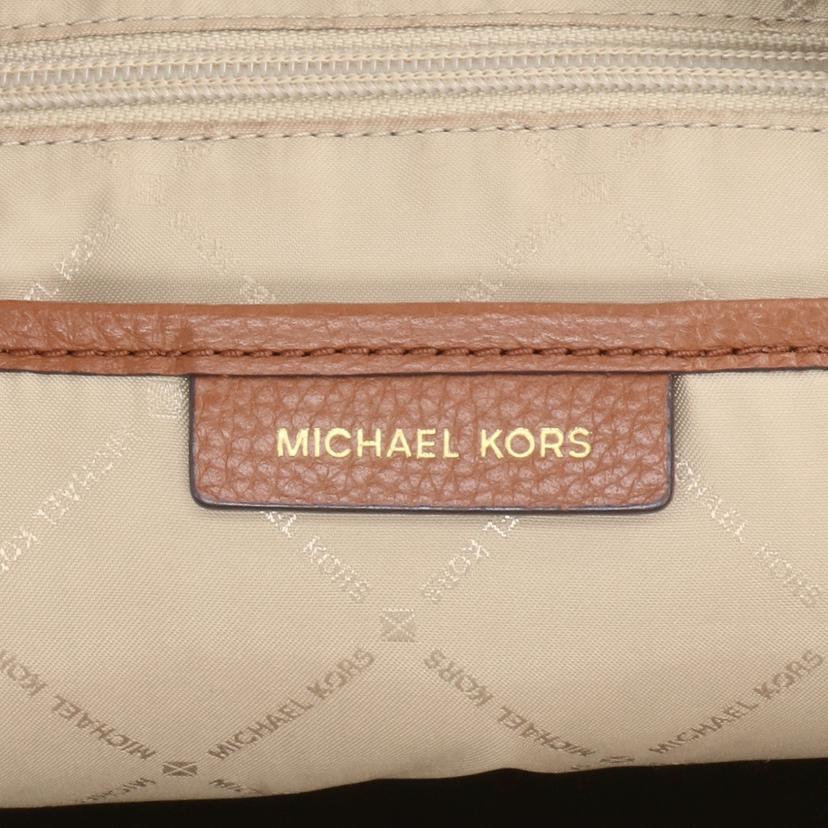 MICHAEL KORS マイケルコース/ミディアムリュック MK柄 ブラウン/35F8GAYB2B//Bランク/42