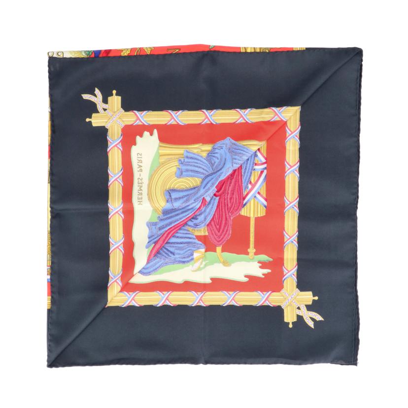 HERMES エルメス/カレ90／LIBERTE　EGALITE　FFATERNITE//ｻｲｽﾞ:90cm/Aランク/91