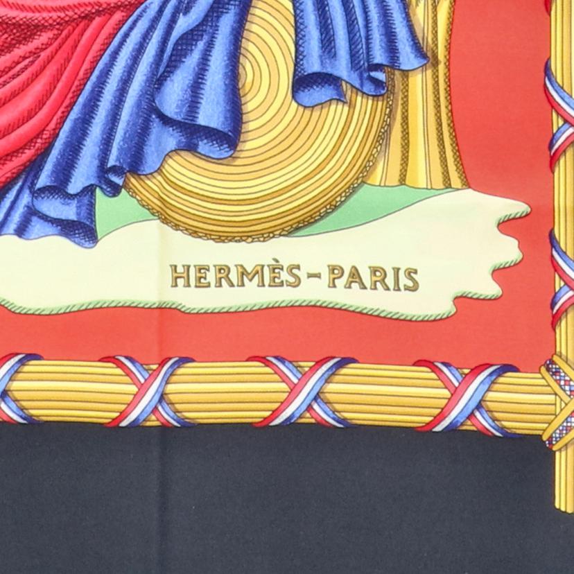 HERMES エルメス/カレ90／LIBERTE　EGALITE　FFATERNITE//ｻｲｽﾞ:90cm/Aランク/91