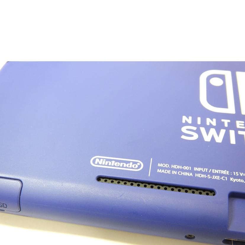 nintendo 任天堂/ニンテンドースイッチLite本体ブルー/HDH-S-BBZAA//XJJ70032587749/Bランク/88